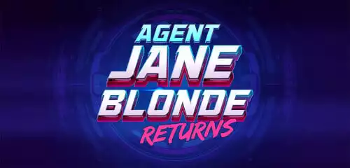 Agent Jane Blonde Returns slot by Games Global — gameplay screenshot showing spy theme
