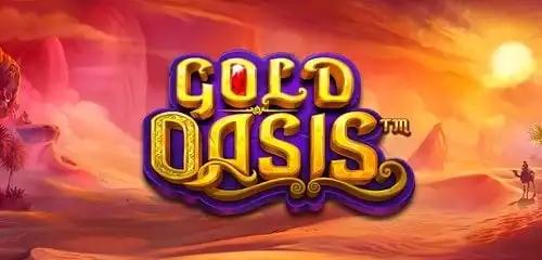 Gold Oasis slot by Pragmatic Play — gameplay screenshot showing arabian theme