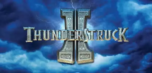 Thunderstruck II slot by Games Global — gameplay screenshot showing viking theme