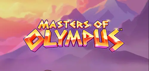 Masters of Olympus slot by Snowborn Games — gameplay screenshot showing ancient-greek theme
