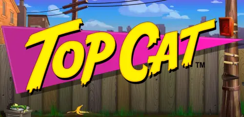 Top Cat slot by Blueprint Gaming — gameplay screenshot showing tv-show theme
