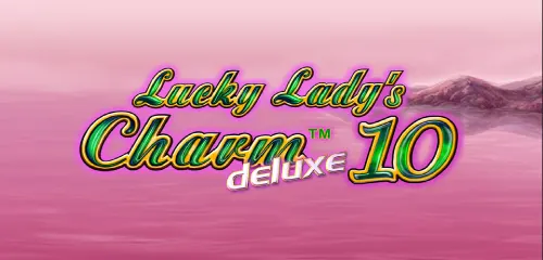 Lucky Lady's Charm Deluxe 10 slot by Greentube — gameplay screenshot showing magic theme